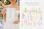 Dopamine Garden Wedding Clipart Pack, a Decorative Illustration by SunnJaneArt (Thumbnail 13 of 20)