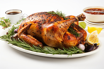 Juicy marinate grilled healthy chick, a Background Photo by Pixeness