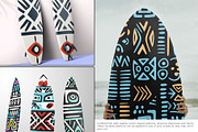 Ethnic-Inspiredf Tribal Pattern Set, a Pattern Graphic by Vibrand Studio (Thumbnail 1 of 12)