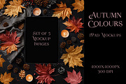 Autumn / Fall Colours IPad Mockups, an iPad Mockup by Sapphire X Designs (Thumbnail 1 of 2)