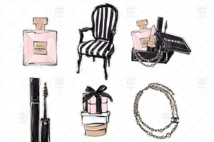 Cosmetic Fashion Makeup Clip Art