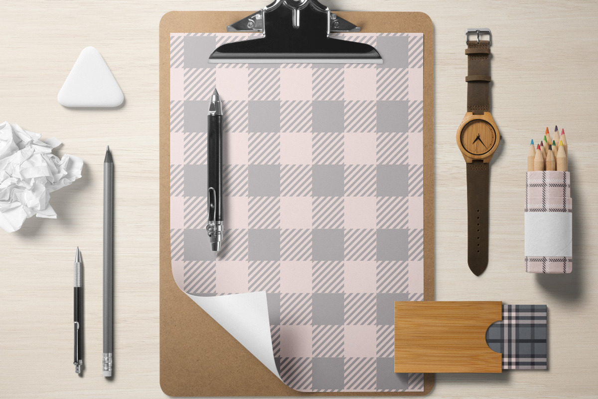 Plaid Seamless Patterns, a Pattern Graphic by Youandigraphics (Photo 5 of 7)