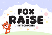 Fox Raise Font, a Handwritten Font by Fox7 By Rattana (Thumbnail 1 of 7)