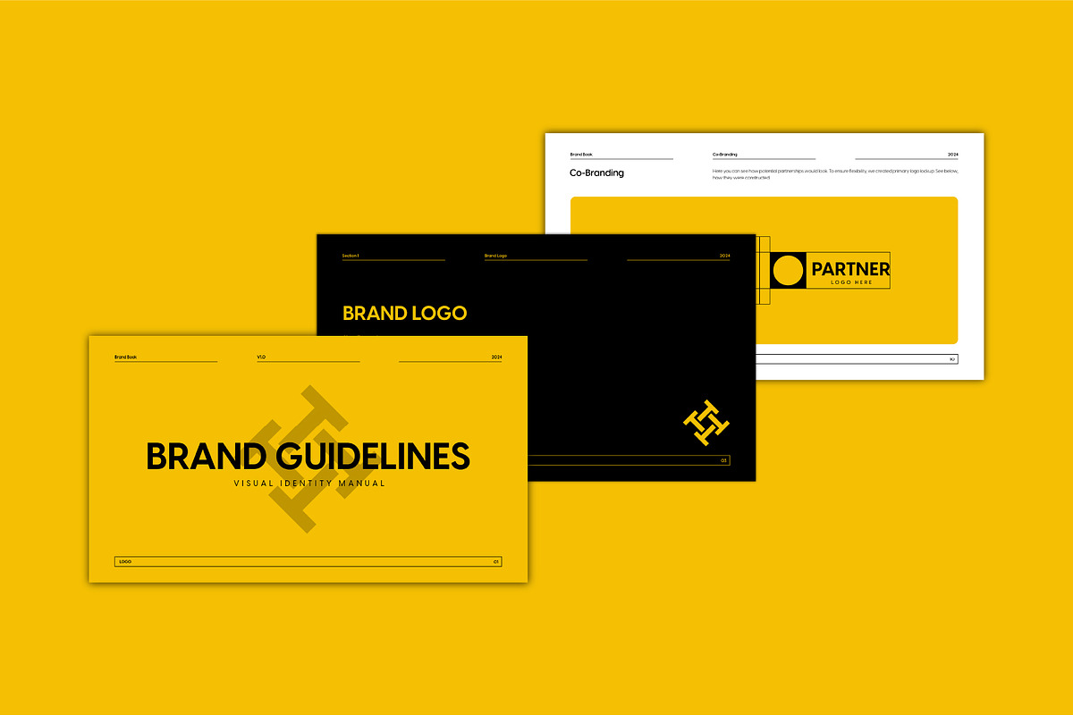Modern Brand Guide Template, a Branding & Logo Template by Moody Designs (Photo 7 of 8)