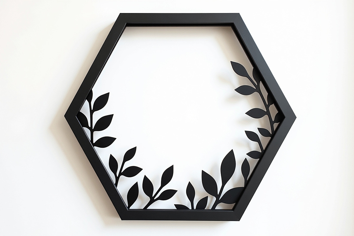 Laser Cut Floral Border Designs, an Illustration by jahid234 (Photo 7 of 9)