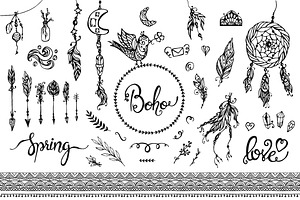 Hand Drawn Elements collection 2
