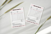 Job Estimate Template, a Print Template by Snapybiz (Thumbnail 4 of 9)
