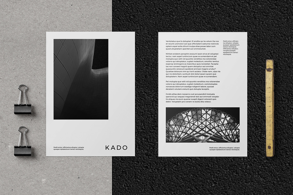 K A D O Flyer Template, a Flyer Template by Kovy (Photo 6 of 10)