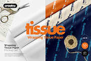 Wrapping Tissue Paper Mockup Set, a Pens & Pencil Mockup by creatsy5 (Thumbnail 1 of 54)