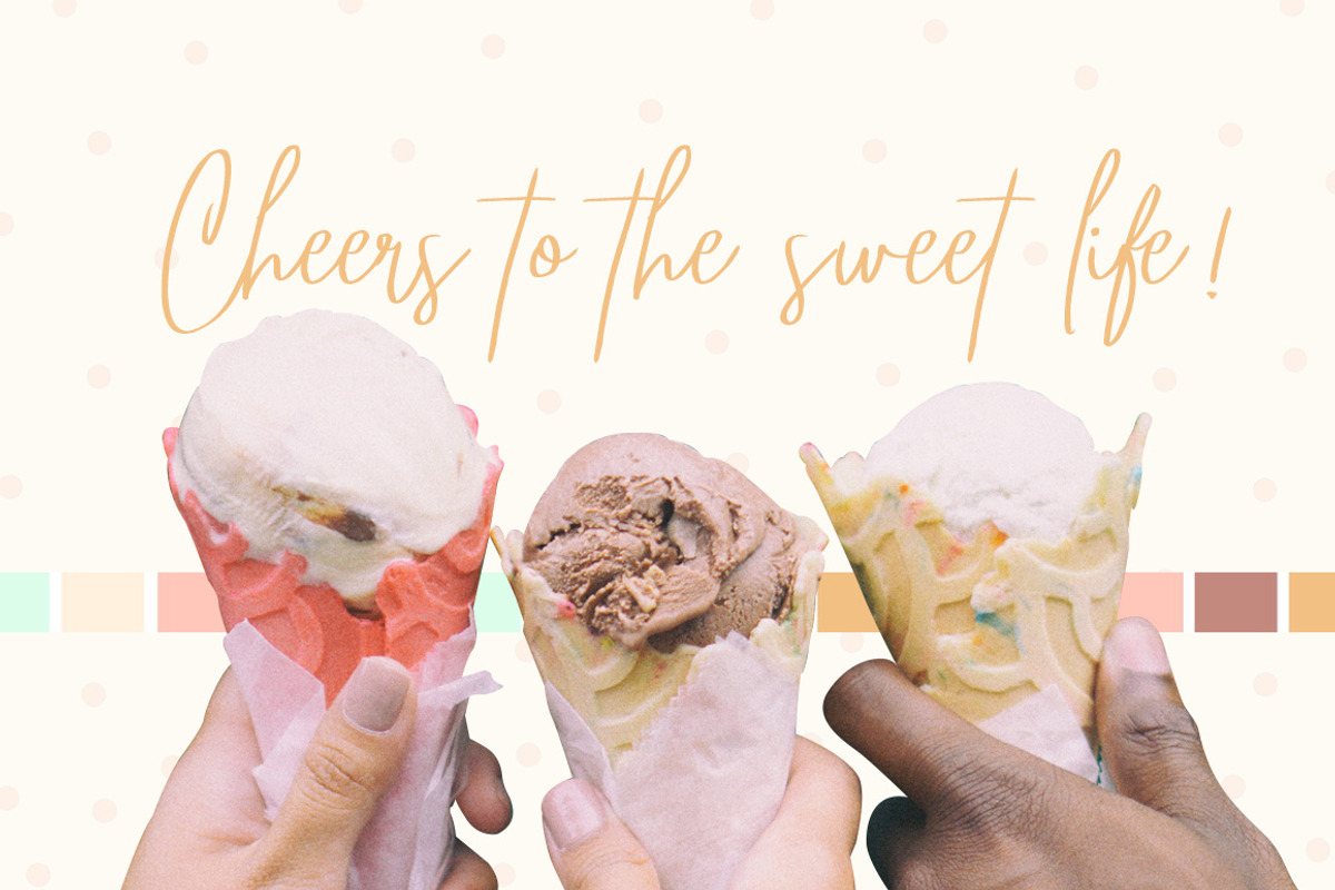 Caramel Sundae Font preview 5