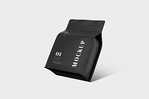 Small Coffee Bag Mockup