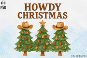 Howdy Christmas Sublimation Png, a Graphic by Libby Wishes (Thumbnail 1 of 6)