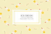 Watercolor ice cream clipart, a Texture Illustration by AS Studio (Thumbnail 6 of 6)