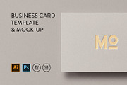 Business Card Mockup Template Logo, a Business Card Template by PrintPixel (Thumbnail 1 of 8)
