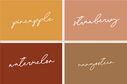 Palm Sugar Font + Doodles, a Script Font by etigletters (Thumbnail 2 of 9)