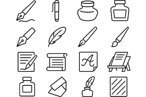 Creative tools for writing and art, an Illustration by ZinetroN