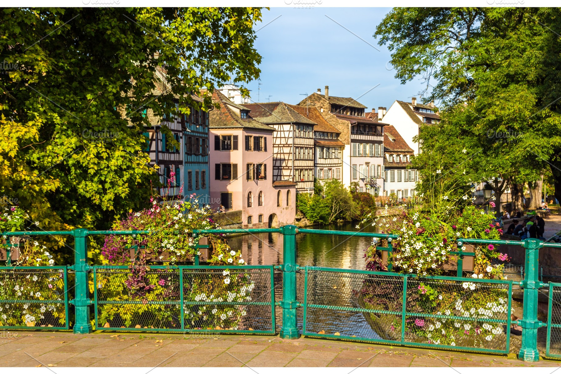 Strasbourg in Petite France area - Alsace, an Architecture Photo by Leonid Andronov