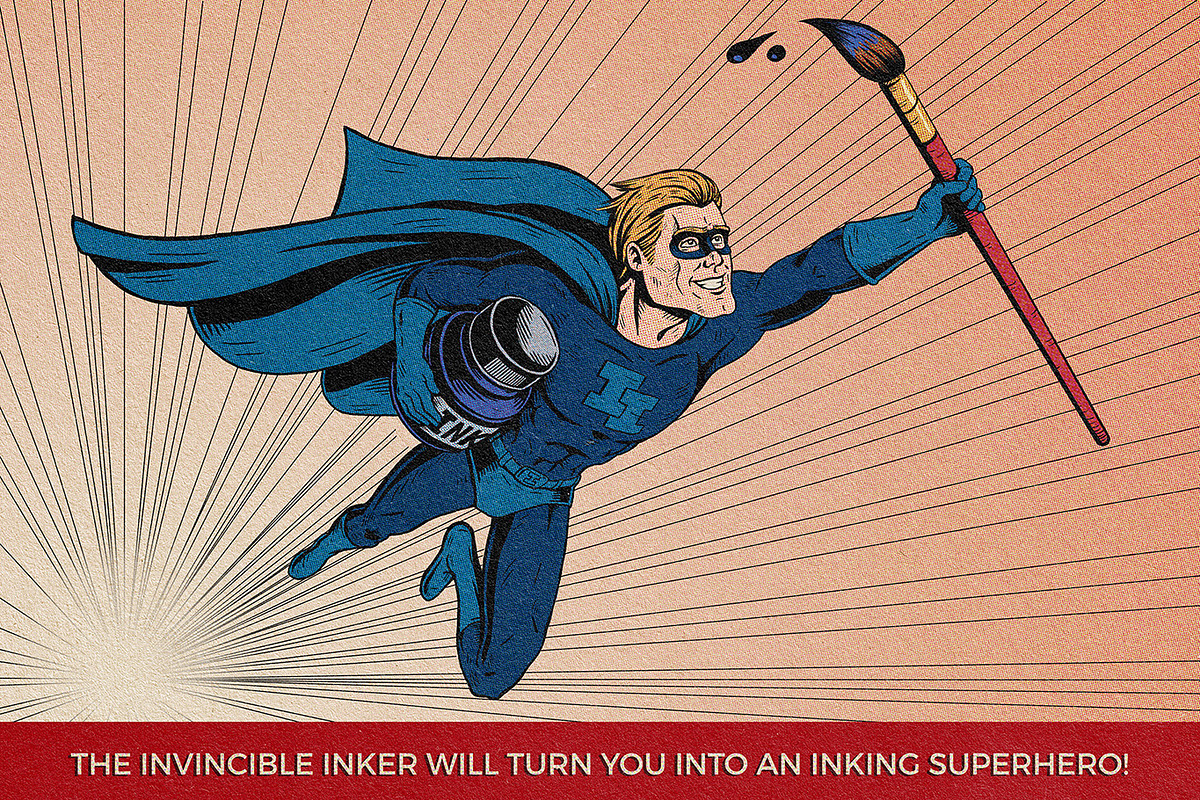 The Invincible Inker for Procreate, a Brush Add-On by TomWarne (Photo 11 of 11)