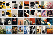 Various artistic abstract prints, a Pattern Graphic by Muzi pear studio (Thumbnail 10 of 12)
