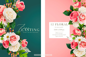 Everlasting Floral Clip Art