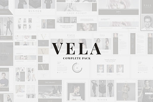 Vela Complete Pack, a Presentation Template by SlideStation