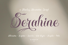 Serahine Decorative Script