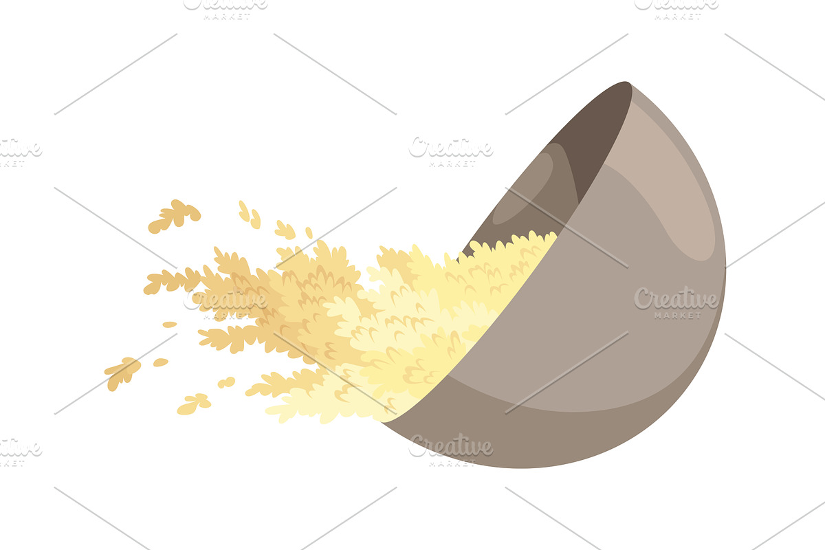 Ginger root. Aromatic herbal spice, a Food Illustration by the8monkey
