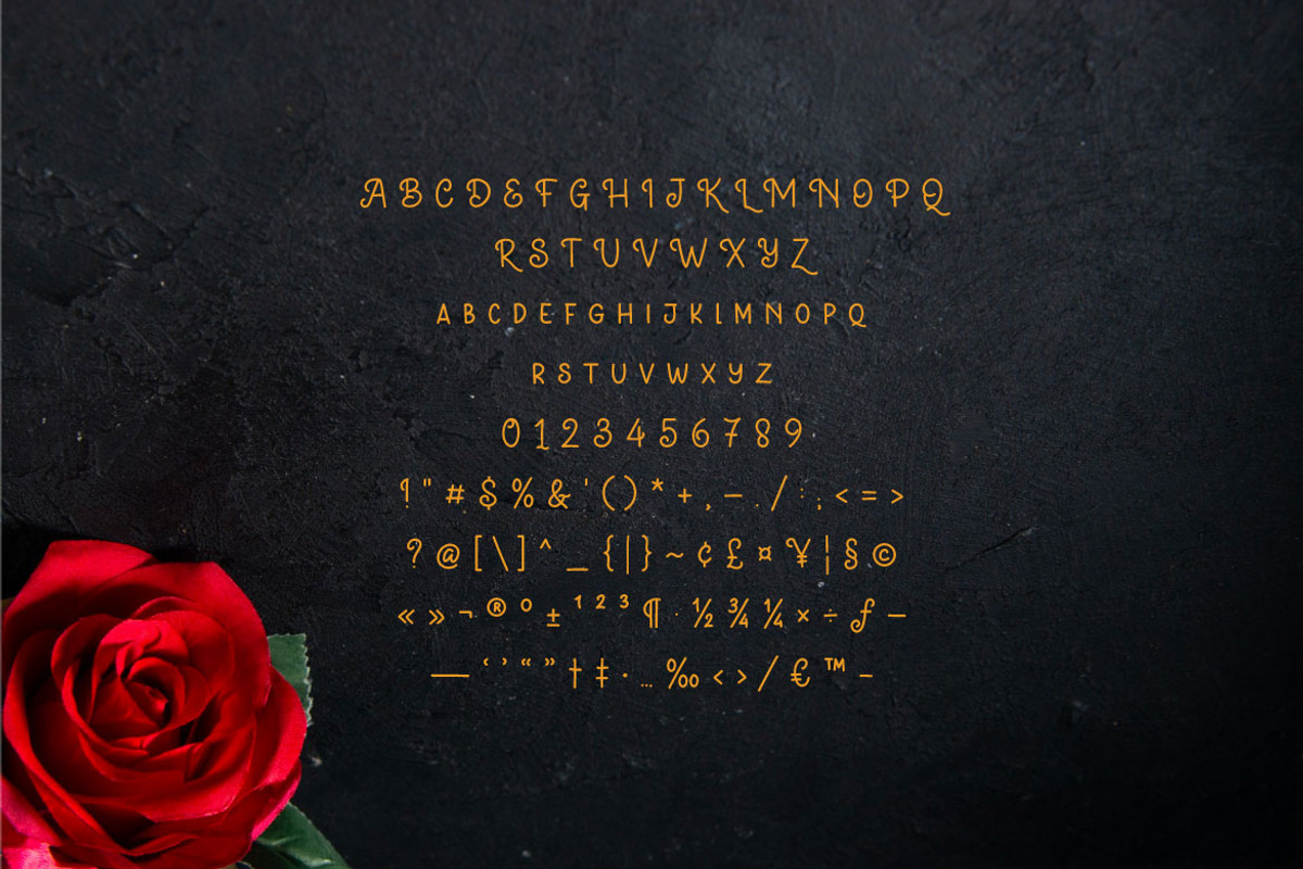 Love You - Handwriting Script Font, a Handwritten Font by Mightyfire (Photo 4 of 4)