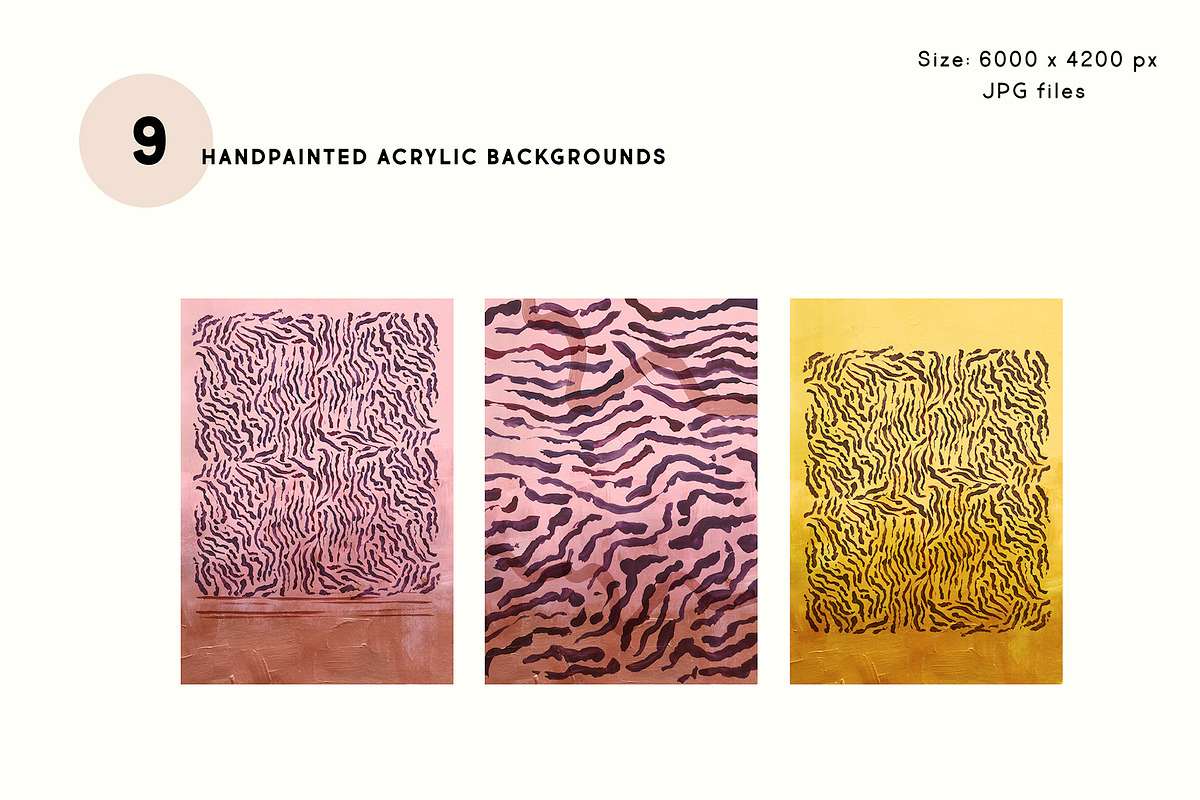 ACRYLIC ART BACKGROUNDS, an Animal Illustration by All This Concept (Photo 4 of 9)