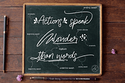 Fiorella Harmony Font, a Handwritten Font by Letterhanna Studio (Thumbnail 2 of 9)