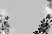 Winter Garden Clip Art, an Illustration by Create The Cut (Thumbnail 14 of 14)