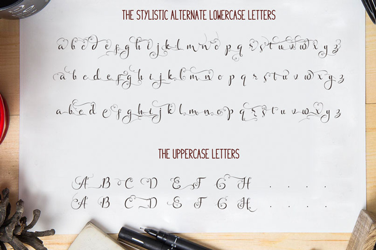 Cobully Script Font preview 5