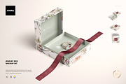 Jewelry Box Mockup Set, a Packaging Mockup by creatsy2 (Thumbnail 1 of 9)
