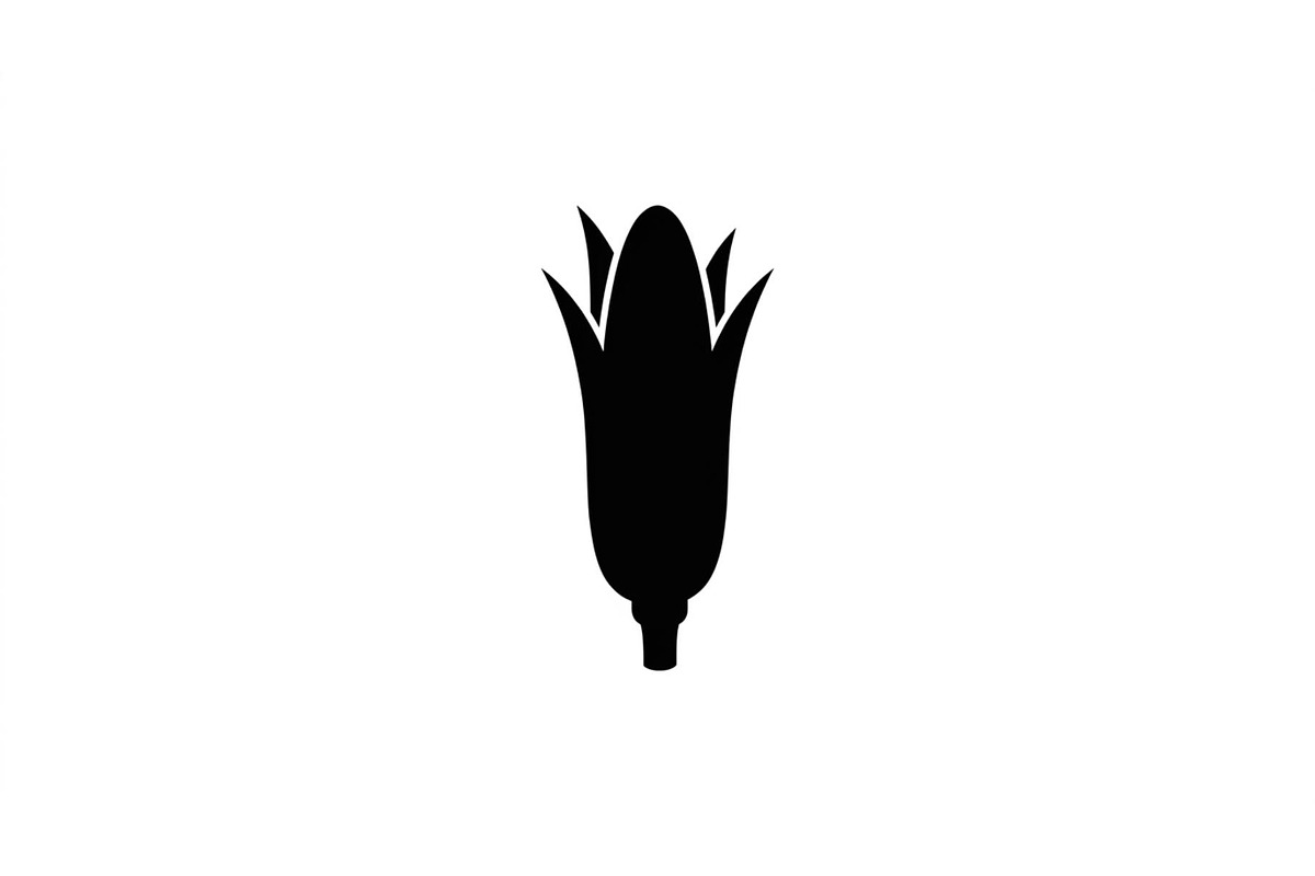 Fresh Corn Cob Silhouette Variety, an Object Graphic by Designer_Momina (Photo 3 of 3)