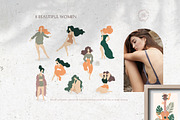 Gentle Tropics graphic kit, a Decorative Illustration by Dinkoobraz (Thumbnail 13 of 17)