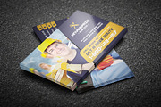 100 Modern Business Card Bundle, a Business Card Template by GraphicsEgg (Thumbnail 70 of 102)