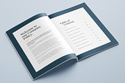 Employee Handbook Template HR Manual, a Brochure Template by Niofix (Thumbnail 2 of 6)