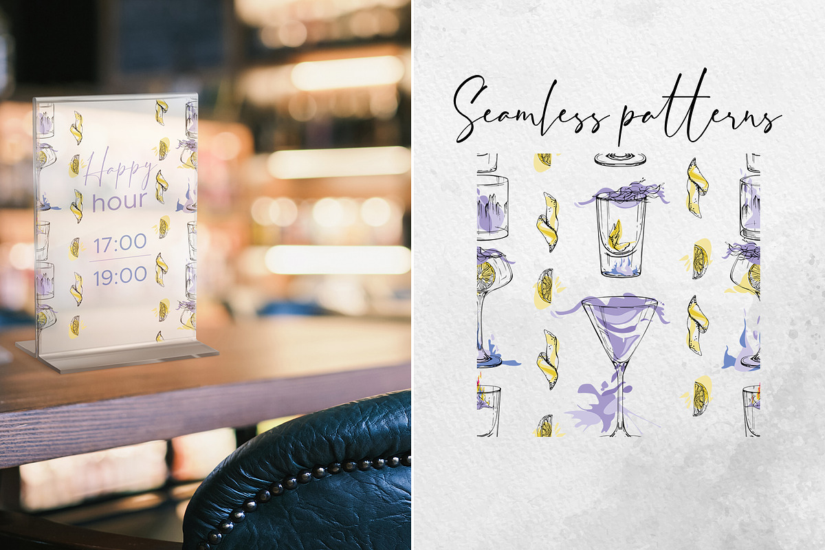 Electric cocktails, a Food Illustration by MsFlaffy (Photo 11 of 12)