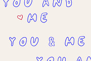 The Funky Font / by kruthdesign, a Script Font by KruthDesign (Thumbnail 9 of 10)