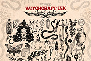Occult Witchcraft Ink Bundle, a Seasonal Illustration by Ink Stories (Thumbnail 3 of 18)