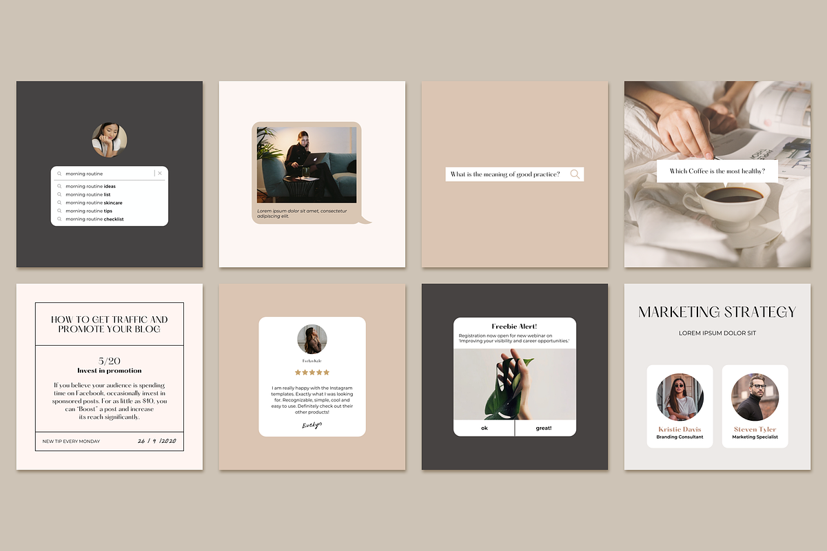 Instagram Engagement Boosters Pack, a Social Media Template by Bonumo (Photo 4 of 11)