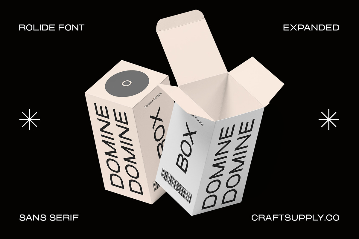 Rolide – Expanded Sans Serif, a Sans Serif Font by Craft Supply Co. (Photo 5 of 8)