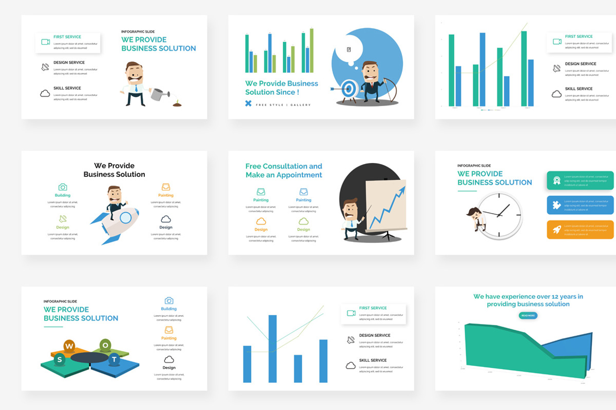 3 in 1 Business Event Powerpoint, a Presentation Template by One Percent Studio (Photo 34 of 36)