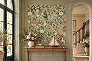 Enchanted Garden Seamless Wallpaper, a Wallpaper Graphic by by creative paper (Thumbnail 5 of 15)
