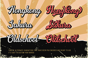 Heidenberg - Retro Font, a Script Font by Motokiwo (Thumbnail 6 of 13)