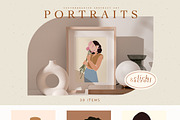 Flower Lover Abstract Women Portrait, a Work Illustration by NassyArt (Thumbnail 7 of 10)