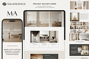 Squarespace Portfolio Template, a Squarespace Template by Mockup Art Atelier (Thumbnail 4 of 10)