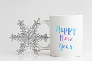 Winter coffee mug mockup minimal psd, a Cups & Container Mockup by Leo Flo Mockups (Thumbnail 3 of 6)