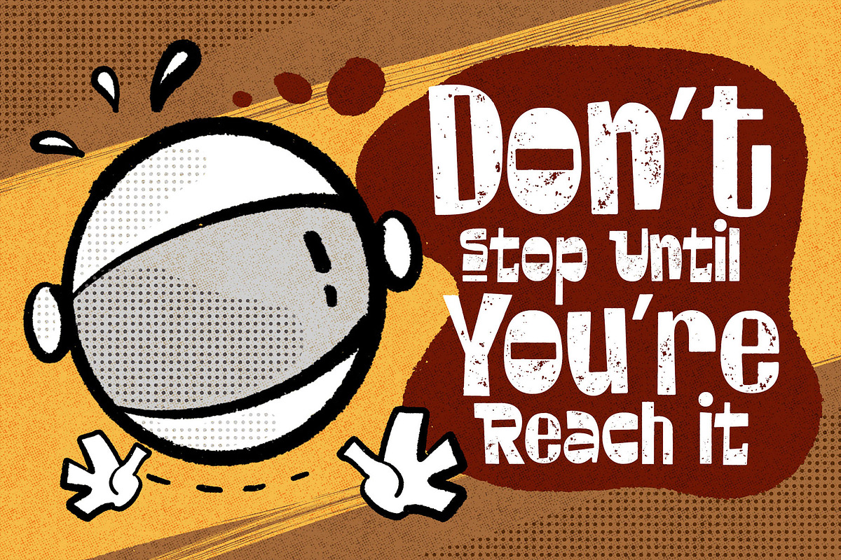 Krenzy Crispy - Crunchy Display Font, a Sans Serif Font by Arterfak Project (Photo 5 of 12)