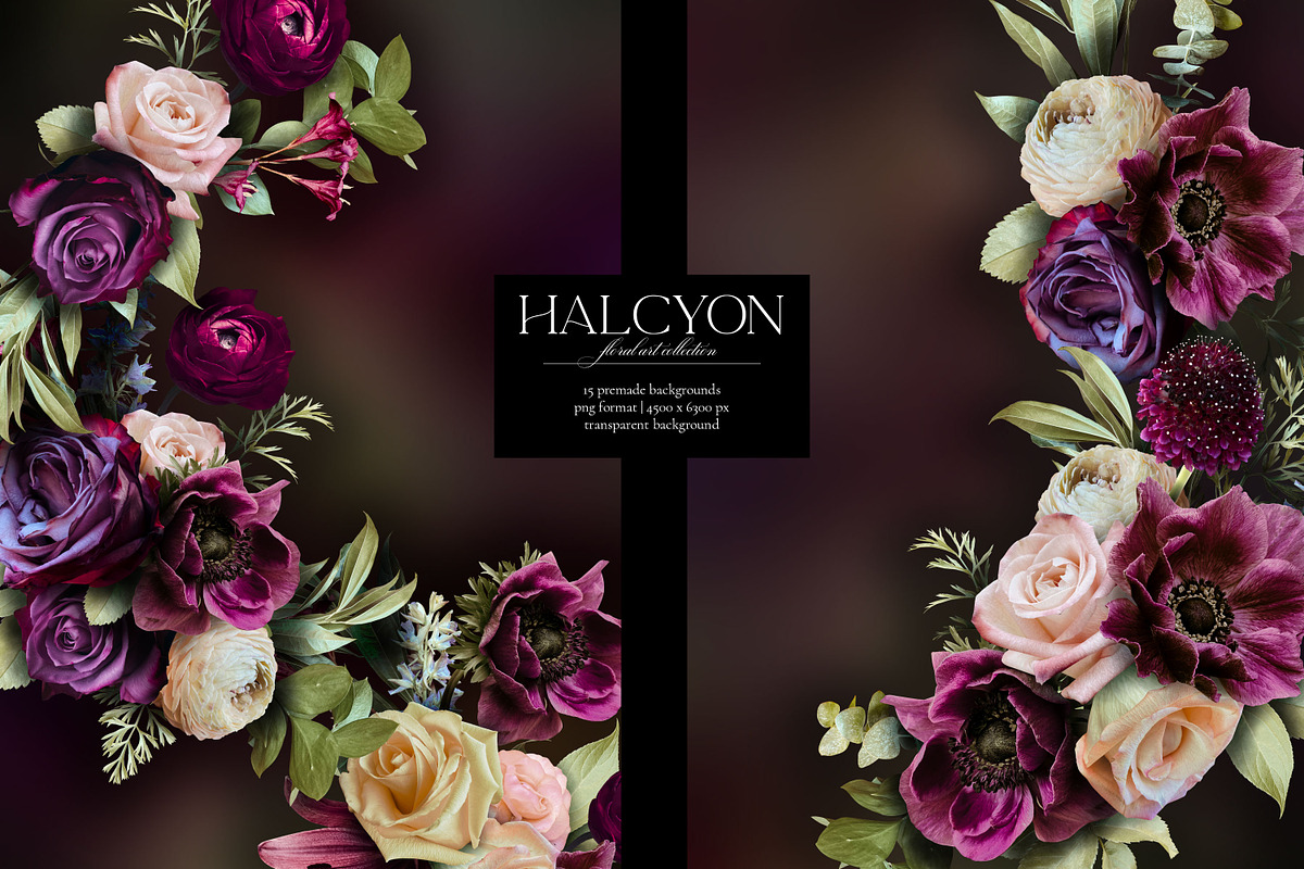 Halcyon Floral Art Collection, an Object Graphic by Eclectic Anthology (Photo 2 of 17)
